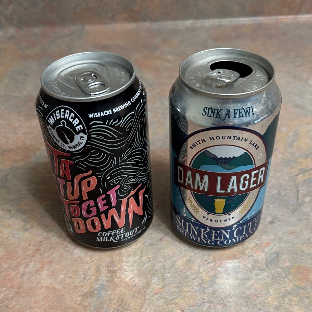 Wiseacre Gotta Put Up to Get Down Dam Lager Sunken City Brewing Co (closed)